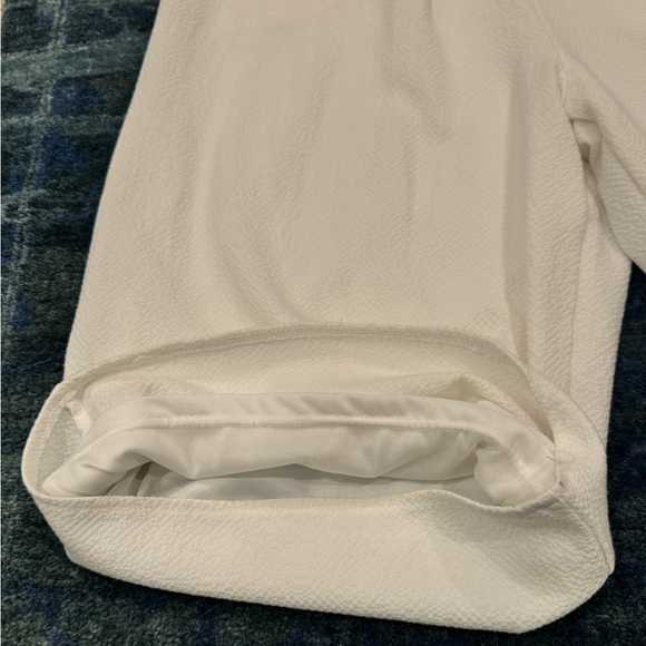 Bishop + Young White Jumpsuit Quiet Luxury Wide Leg Clean Girl Aesthetic - Picture 5 of 9